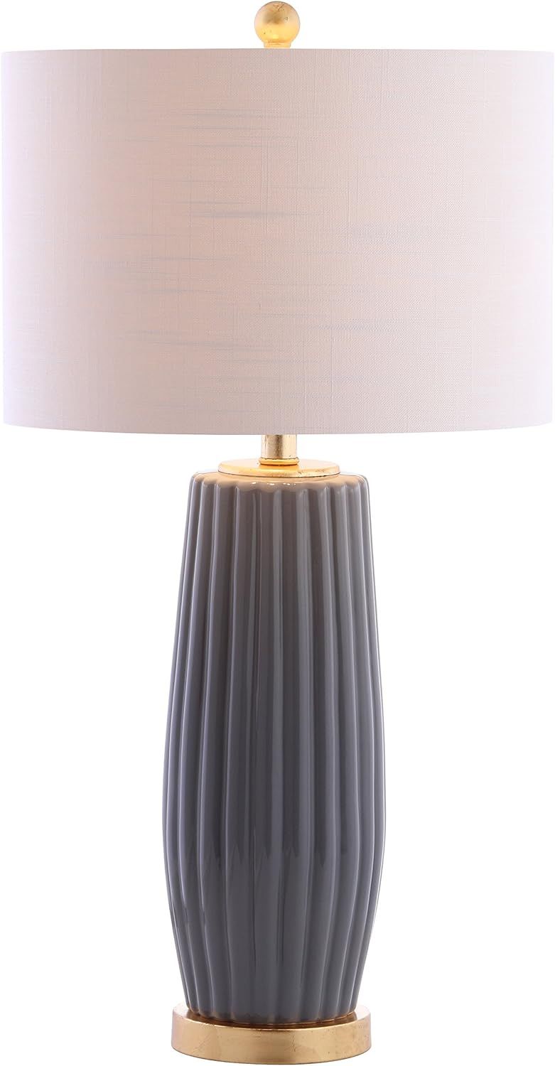JONATHAN Y JYL5045B Roman 28.5" Ceramic LED Table Lamp Glam Contemporary Bedside Desk Nightstand ... | Amazon (US)