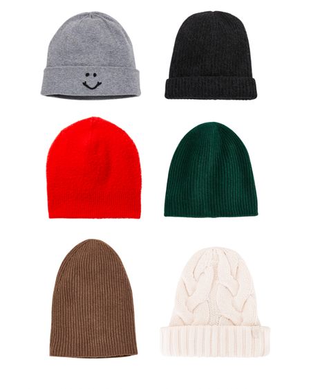 Beanie round up - perfect for the cold weather right now! 

#LTKHoliday #LTKGiftGuide #LTKSeasonal