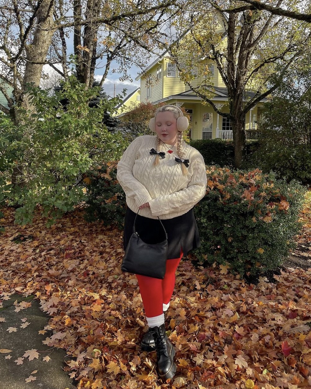 bag is from omybag and earmuffs are from nordstrom!