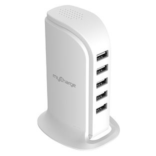 MyCharge Deluxe 5-USB Charging Hub | The Container Store