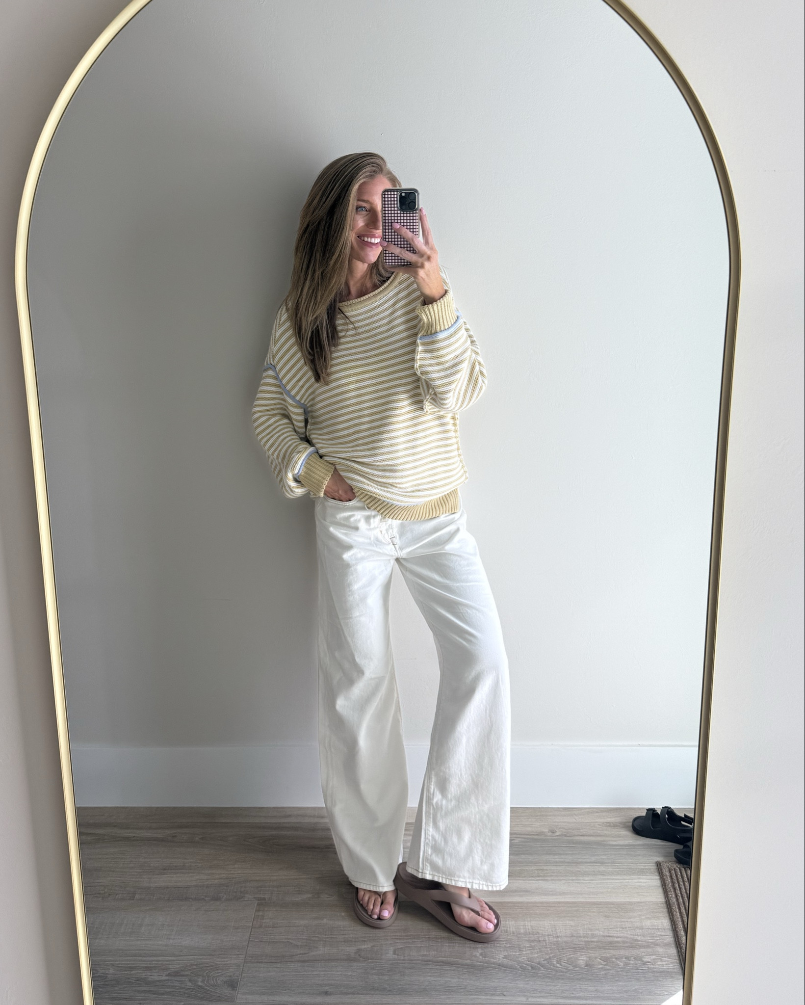 Vacation outfit I wore getting dinner by the beach in Florida. It was chilly today so wore some layers. Pants are bump friendly! Sized up a few sizes for pregnancy but otherwise run bigger! LONG INSEAM OPTIONS
Sweater runs oversized. Size medium for bump and extra oversized fit and extra length 


@freepeople
@gapstyle 

#LTKdayinmylife #LTKootd #LTKTravel