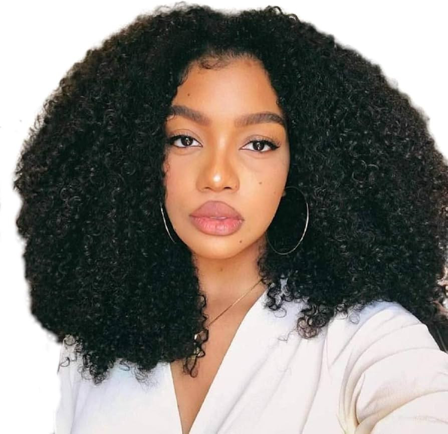 BLY 7A Mongolian Afro Kinky Curly Boho Human Braiding Hair 3 Bundles Unprocessed Hair Weave Weft ... | Amazon (US)