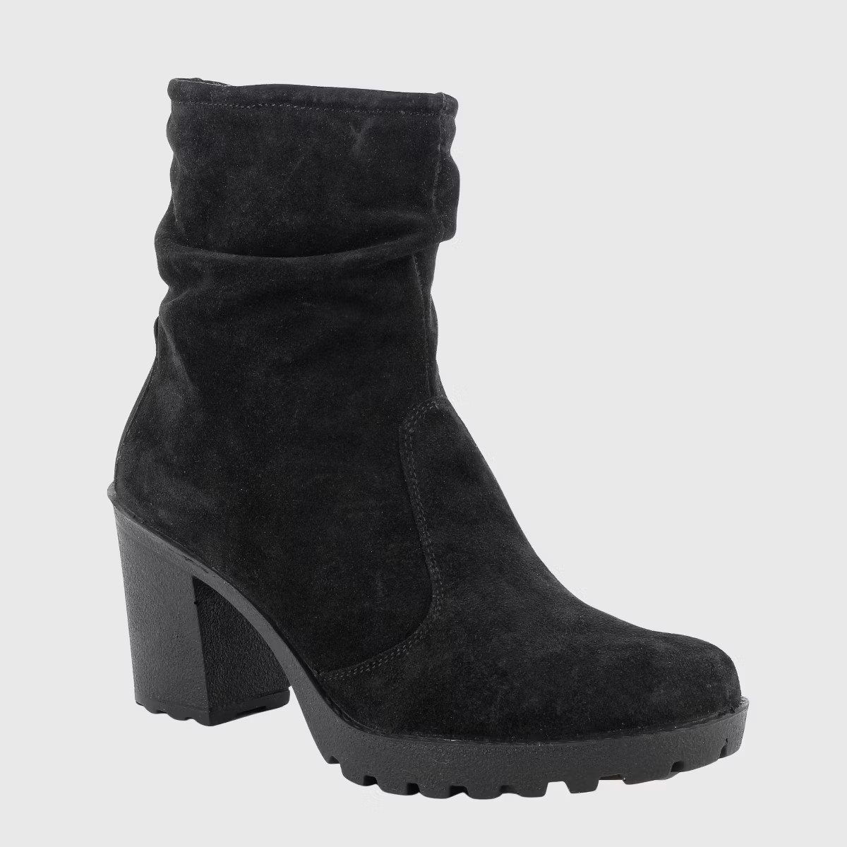 Bianca Made in Italy Womens Suede Slouchy Ankle Boots by Alpine Swiss | Target