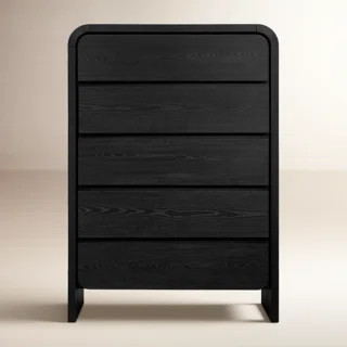 Maud  Modern 7 Drawers Dresser for Bedroom, 55" Tall Dressers & Chest of Drawers w/Curved Profile... | Wayfair North America