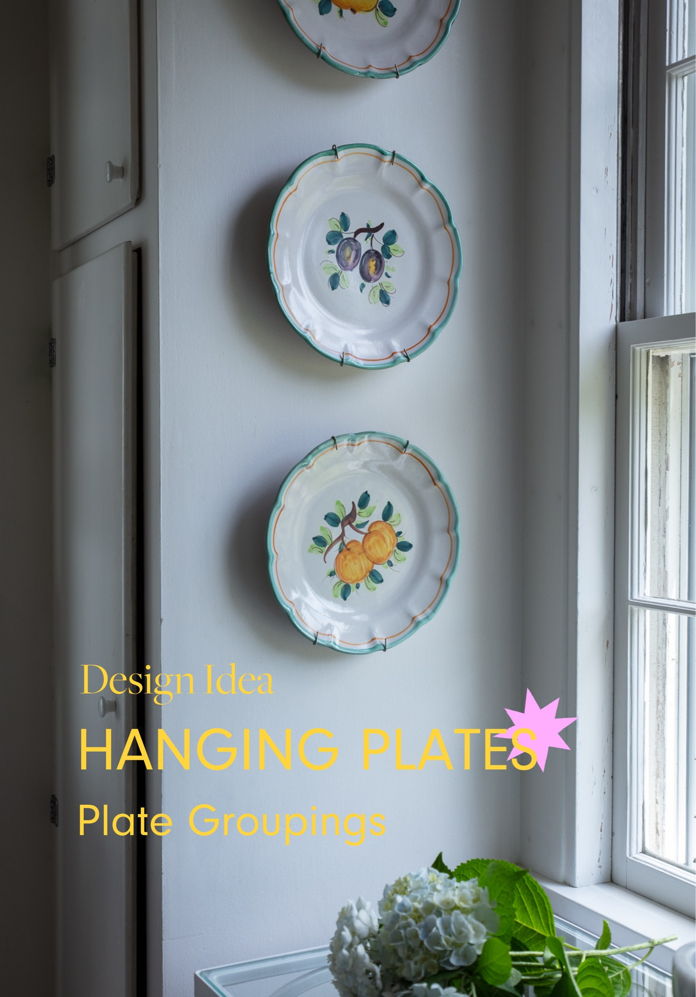 These are groups of plates that can hang together on a wall for a stunning wall decoration. 

#LTKHome