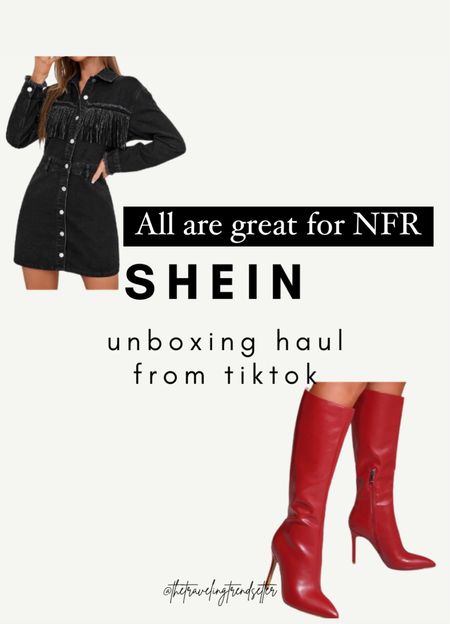 Shein unboxing haul - western fashion 

#LTKSeasonal #LTKCyberweek #LTKU
