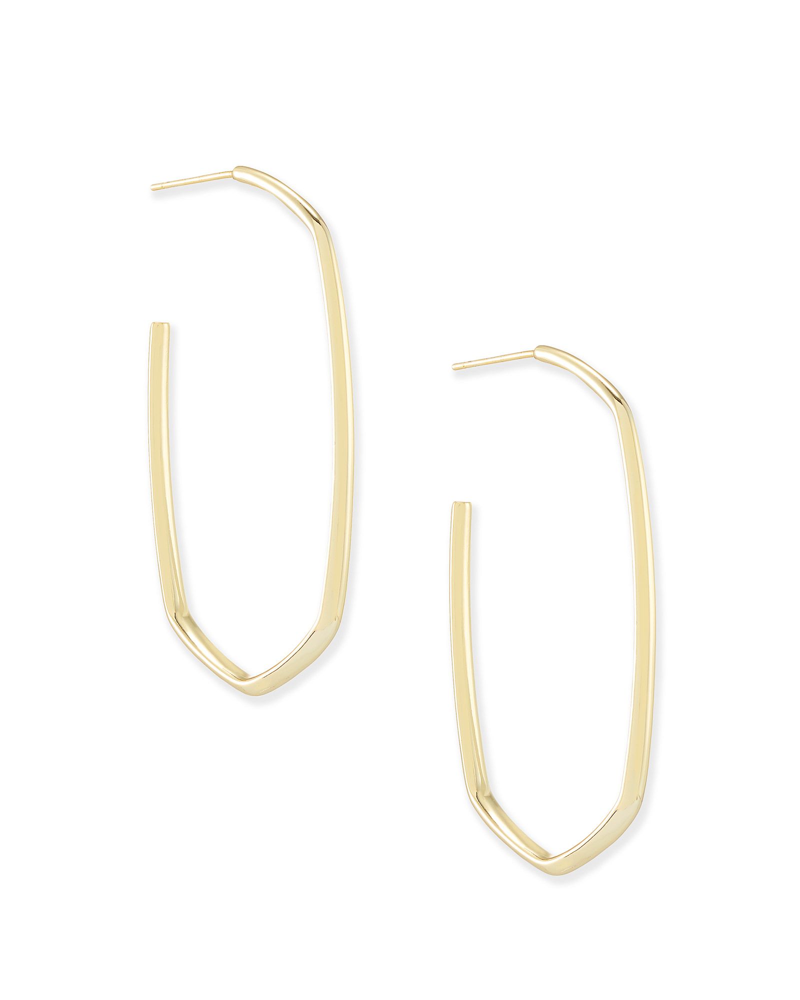 Danielle Hoop Earrings in Gold | Kendra Scott