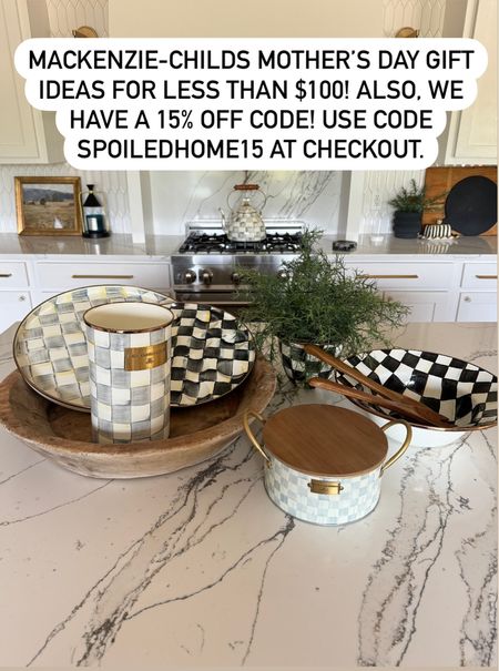 @mackenziechilds Mother’s Day gift ideas for less than $100! We also have a 15% off discount code that’s good for only 48 hours. Use code SPOILEDHOME15 at checkout! Sharing some of my favorites here! #mcpartner 

#LTKfindsunder100 #LTKsalealert #LTKGiftGuide