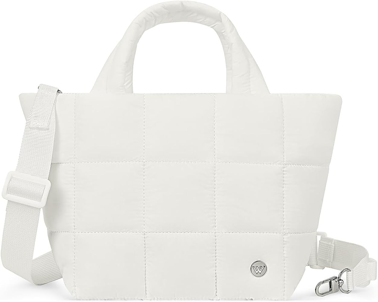 WESTBRONCO Small Puffer Bag Quilted Crossbody Bags for Women Puffy Purse Nylon Shoulder Handbag w... | Amazon (US)