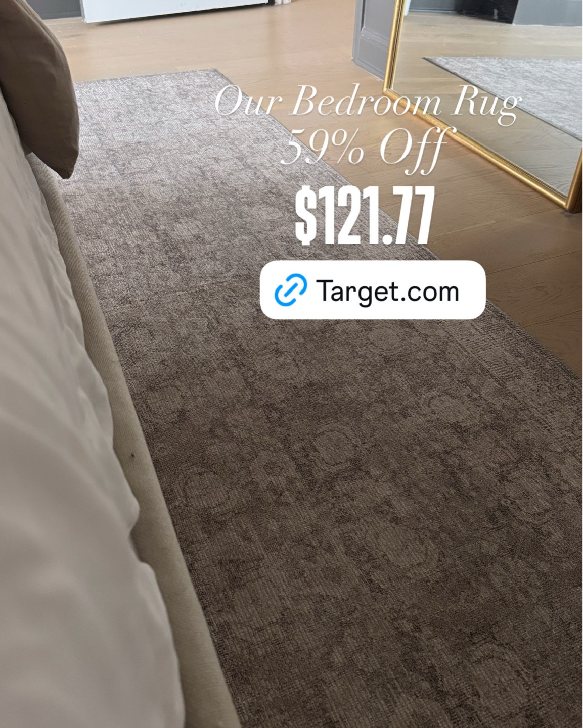 SALE ✨Our  bedroom rug! 

Nuloom hillstone rug, washable rug 

#LTKSaleAlert