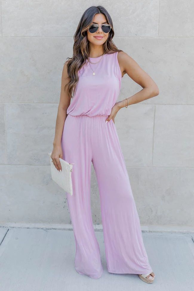 So Much Love Mauve Jumpsuit | Pink Lily