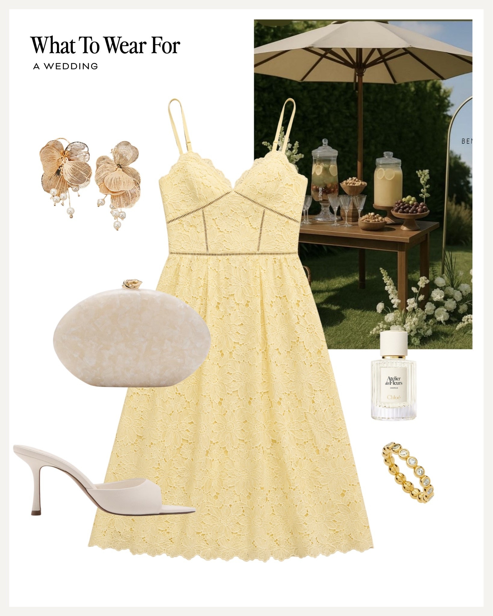 Wedding guest outfit 💛✨👗

#LTKsummer #LTKwedding