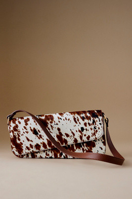 Animal Print East West Leather Shoulder Bag | Anthropologie (UK)