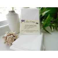 Archival Quality Tissue Paper Acid-Free, Unbuffered, For Heirloom Storage | Etsy (US)
