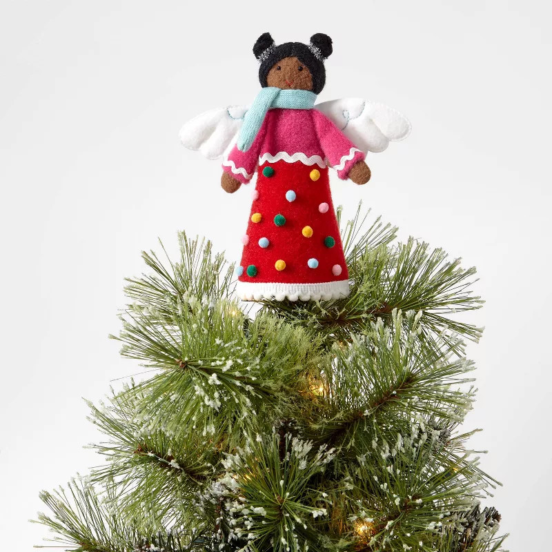 Fabric Angel Mini Tree Topper - Wondershop™ | Target