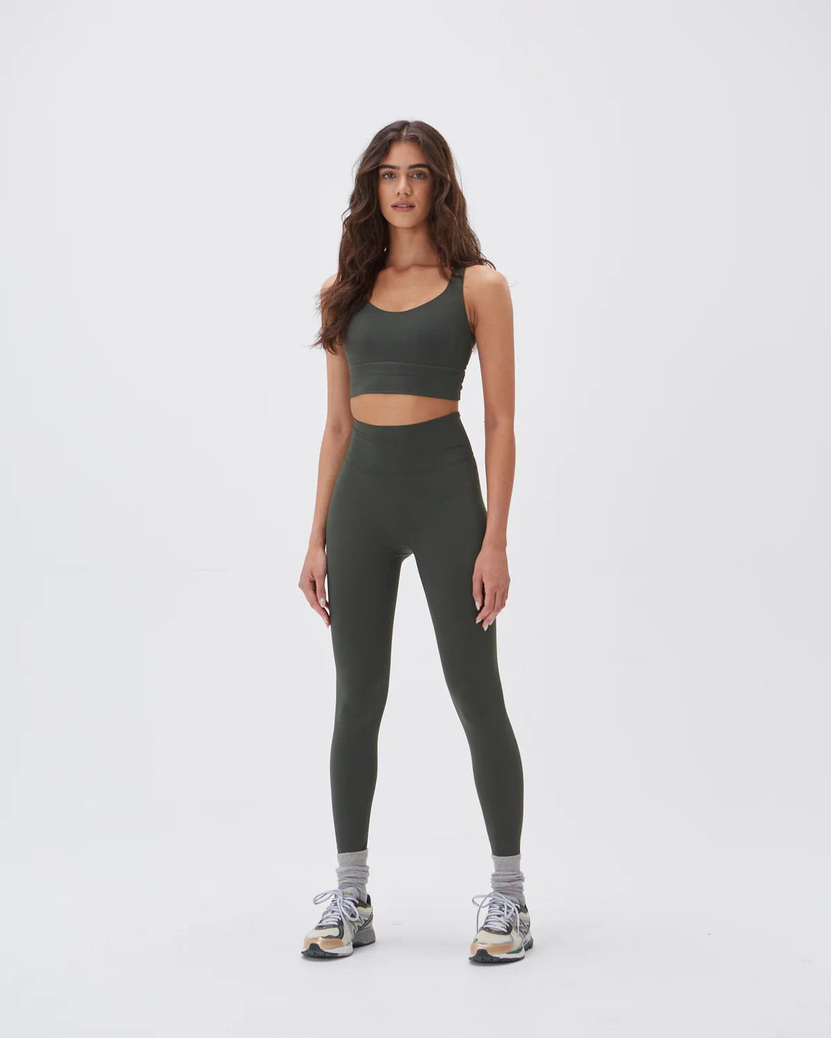 Ultimate Leggings - Dark Olive | Adanola UK