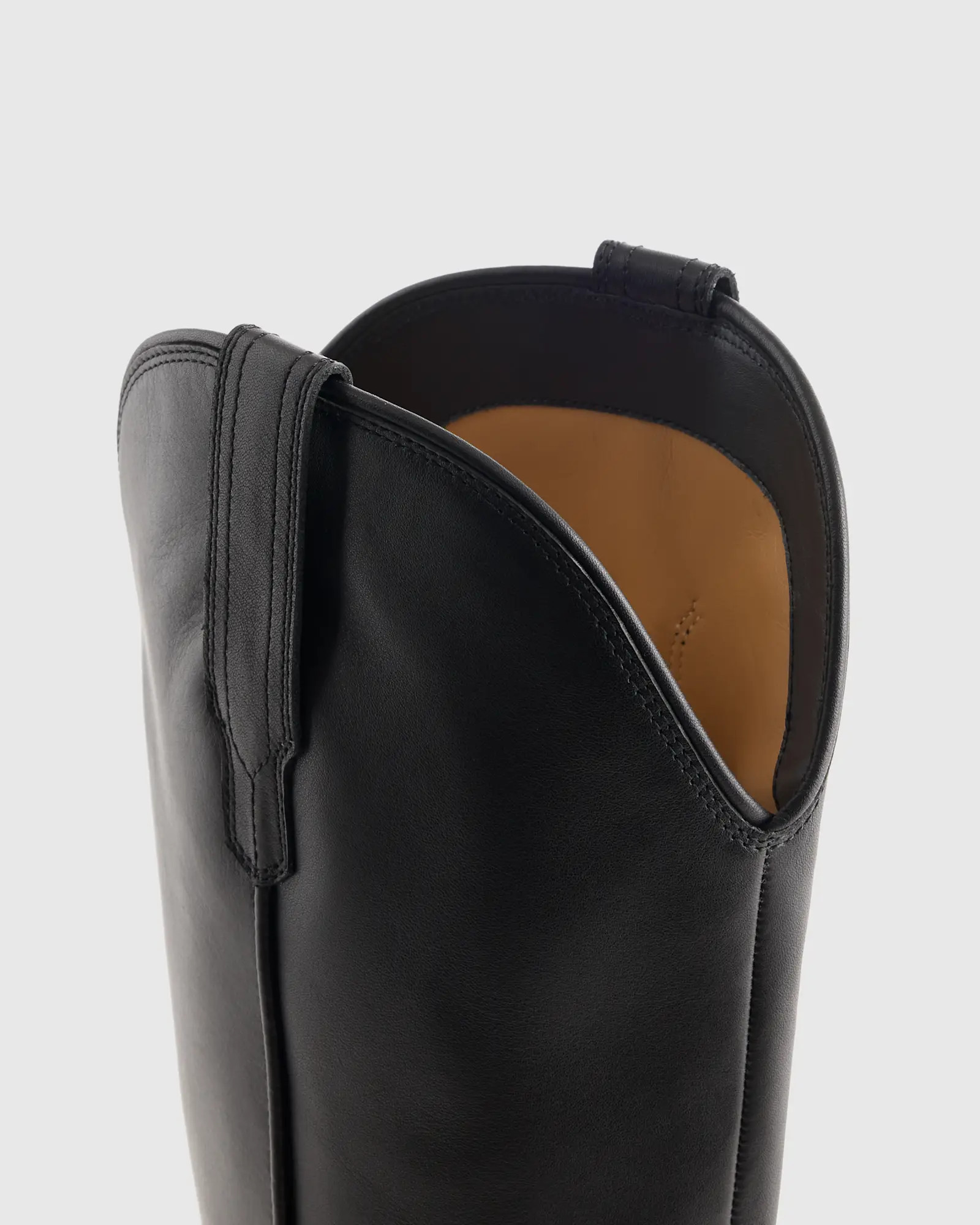 Italian Leather Tall Western Boots | Quince