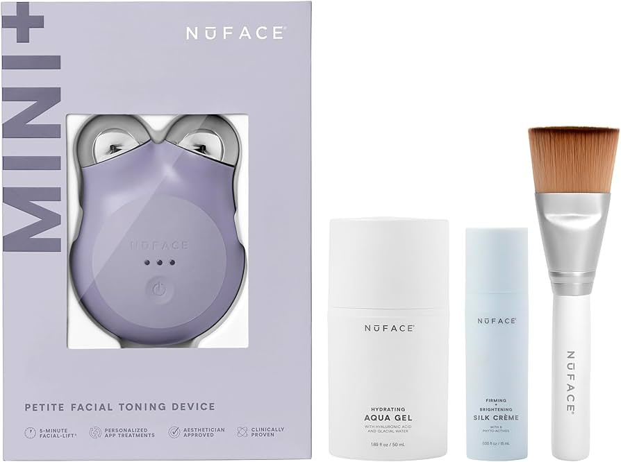 NuFACE MINI+ Microcurrent Facial Device Kit - FDA Cleared Face Sculpting & Skin Tightening Device... | Amazon (US)