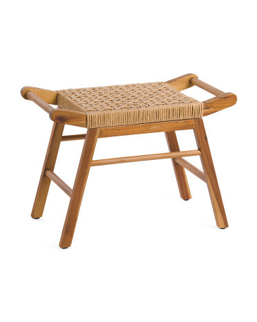 26x18 Wicker Stool | Marshalls