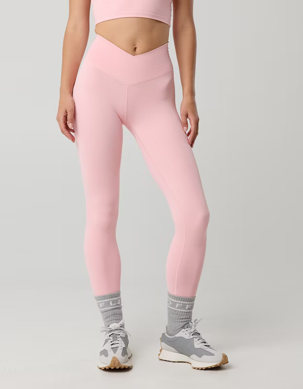 OFFLINE By Aerie Real Me High Waisted Crossover Legging | Aerie