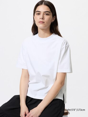 WOMEN'S AIRISM COTTON T-SHIRT | UNIQLO AU | Uniqlo Australia