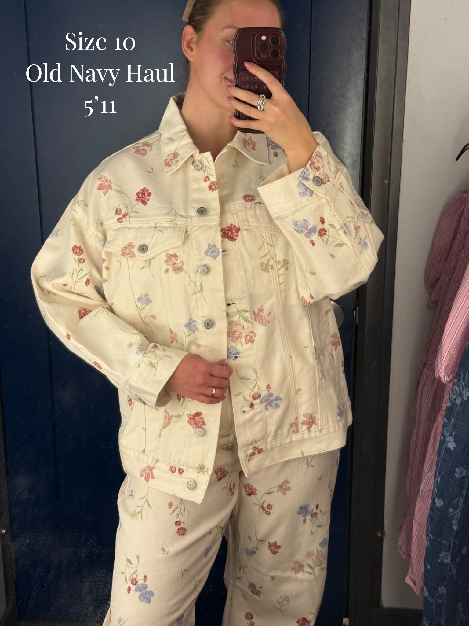 This floral combo is too good for spring. How fun for an Easter brunch?! 

#LTKMidsize #LTKTall #LTKootd