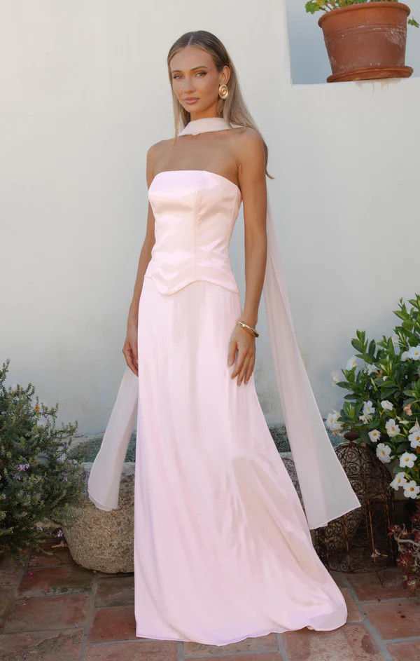 Jules Maxi Dress ~ Powder Pink | Show Me Your Mumu