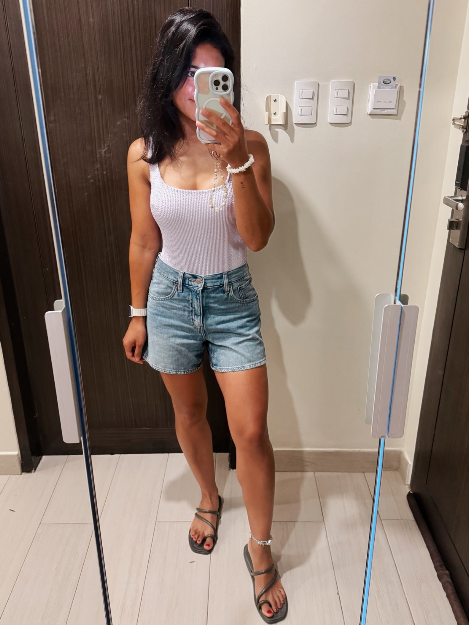Todays outfit for island hopping! Swimsuit is old from H&M but linked a couple similar ones! Love these cinch shorts from Levi’s! Runs TTS!

#LTKootd #LTKSwim #LTKTravel
