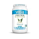 Vega Protein and Greens, Vanilla, Vegan Protein Powder, 20g Plant Based Protein, Low Carb, Keto, Dai | Amazon (US)