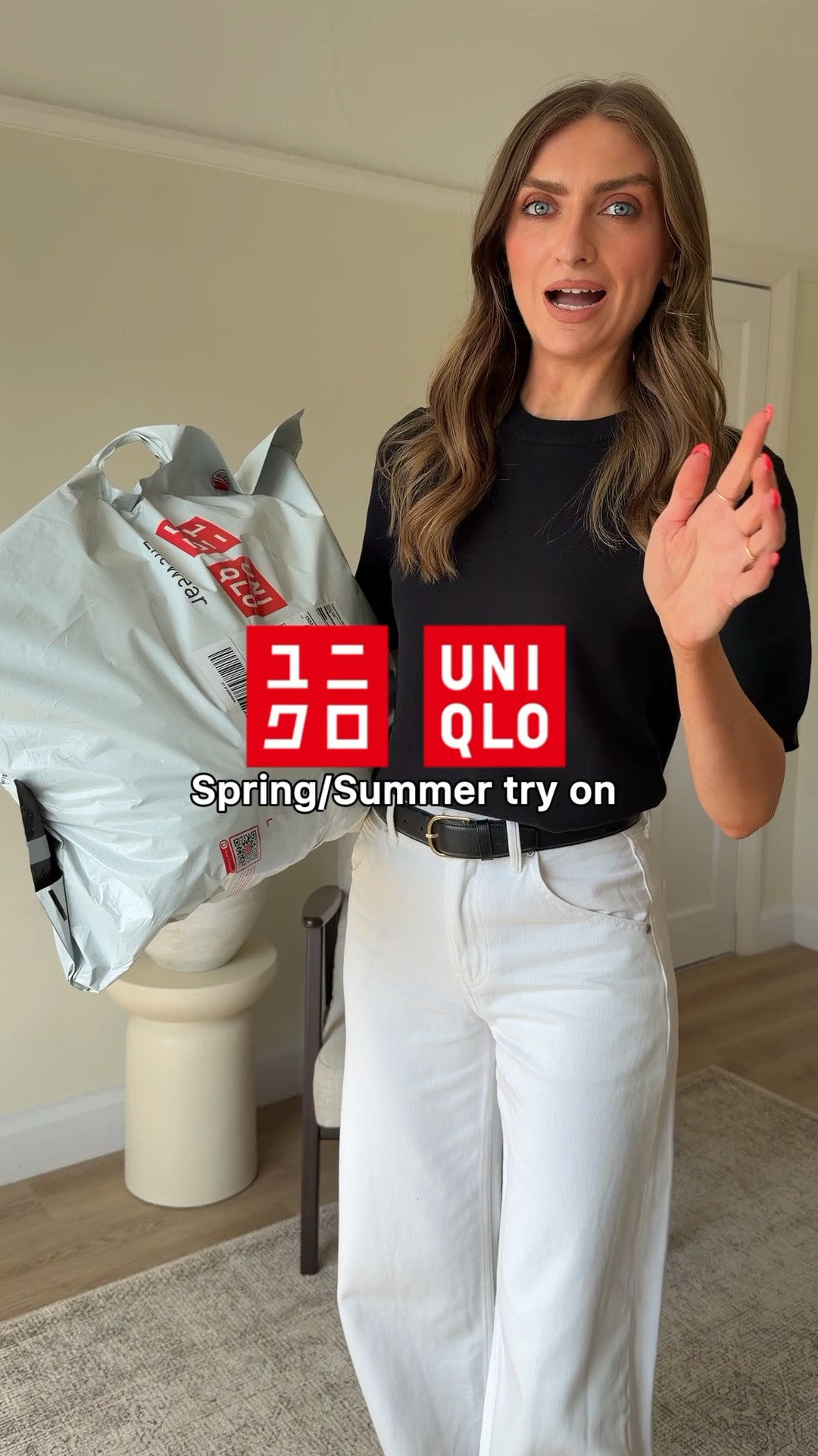 Ad. Open and style my @UniqloEurope order with me! I picked up some Spring/Summer essentials including their pieces from their famous AIRism collection!
My outfit Washable Milano Ribbed Knitted T-Shirt in black in the XS
Baggy Curve Jeans
Colour: 00 WHITE in the 31 let, I’m 5ft 6

Trying….
AIRism Camisole Bra Top
Colour: 09 BLACK
Size: Women XS

Linen Blend Easy Trousers (Longer)
Colour: 36 BROWN
Size: Women S - I’m 5ft 6

100% Premium Linen Shirt
Colour: 36 BROWN
Size: Women L

Tiered Maxi Skirt
Colour: 09 BLACK
Size: Women XS - I’m 5ft 6
Length: Tall

Ultra Stretch Active Biker Shorts
Colour: 55 GREEN
Size: Women XS

Oversized Sweatshirt
Colour: 05 GREY
Size: Men S

Puffy Shoulder Bag
Colour: 37 BROWN

Socks (Ribbed, 3 Pairs)
Colour: 60 LIGHT BLUE


Uniqlo try on, Uniqlo summer haul #UNIQLOLifeWear #Lifewear  #AIRism