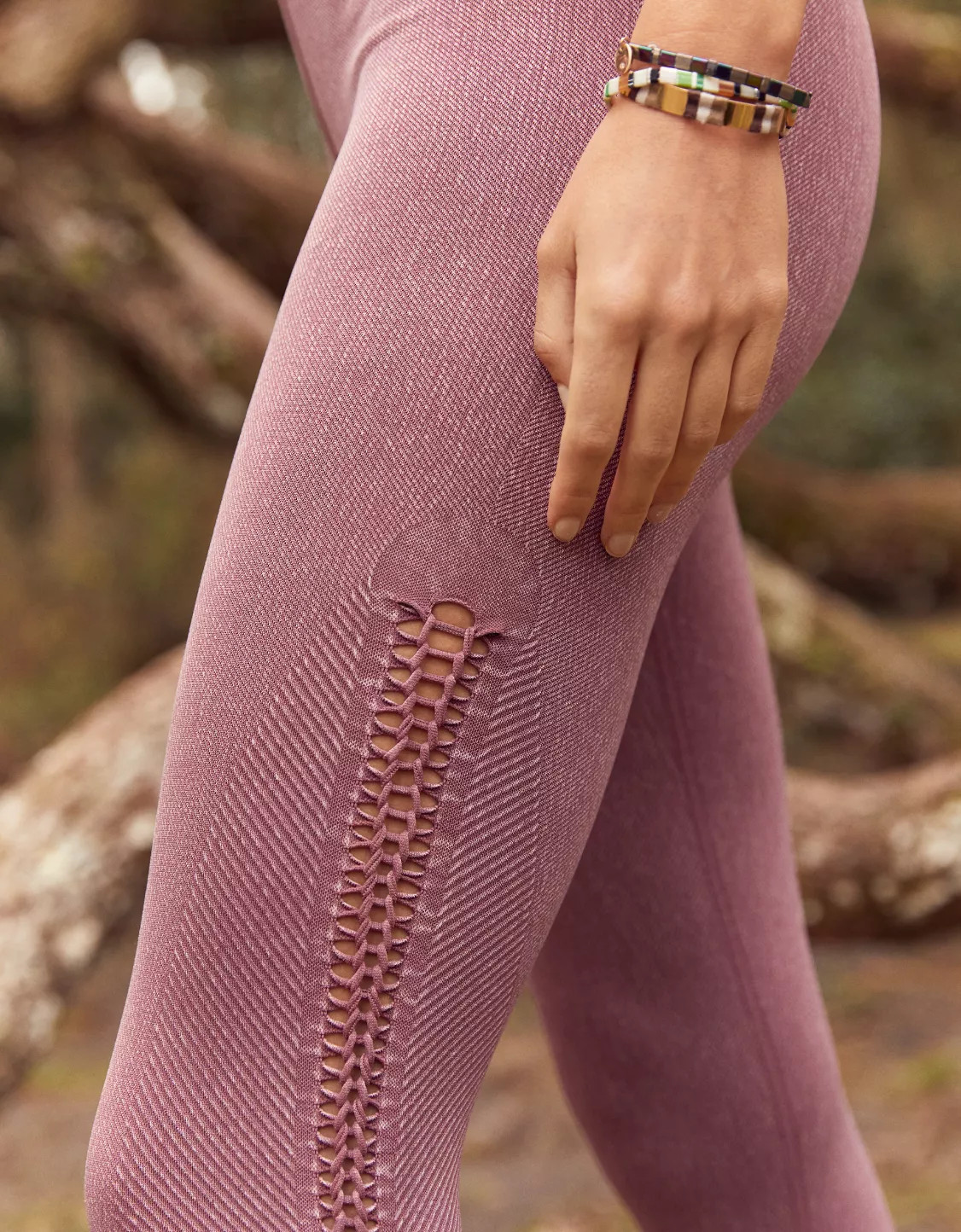 OFFLINE Seamless Macrame High Waisted Legging | American Eagle Outfitters (US & CA)