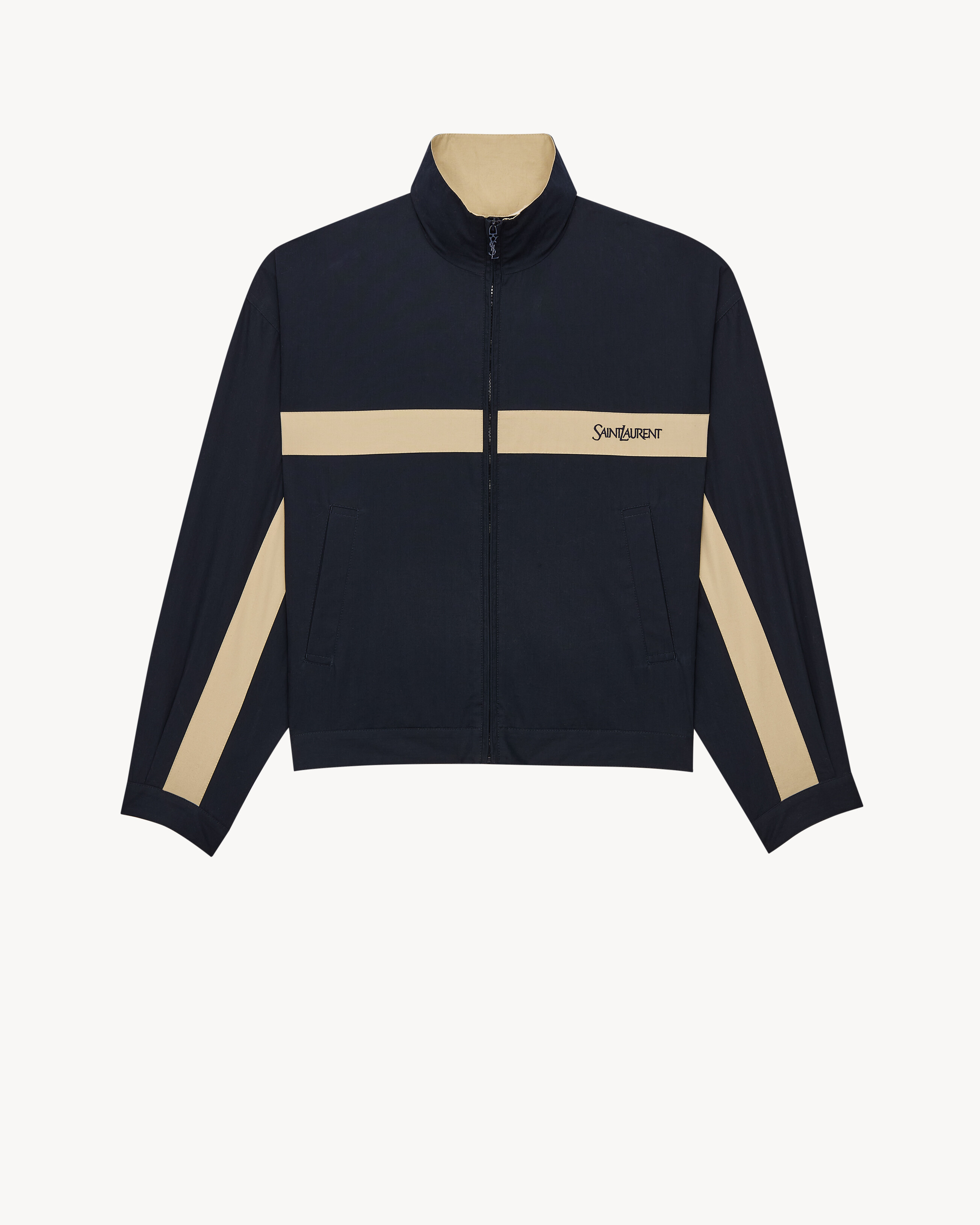 SAINT LAURENT Jacke aus Baumwollcanvas | Saint Laurent Inc. (Global)