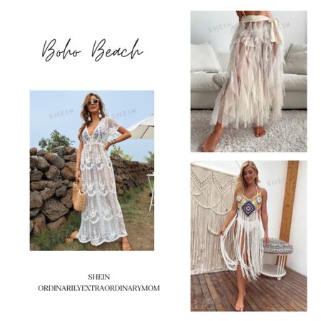 Boho beach coverups from Shein

#LTKswim #LTKSeasonal #LTKFestival