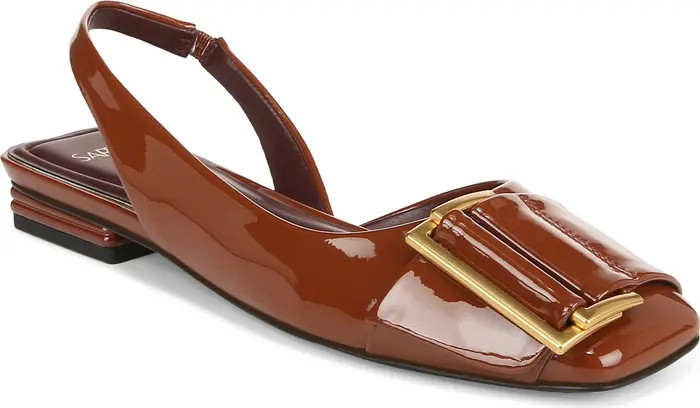 Tracy Slingback Square Toe Flat (Women) | Nordstrom