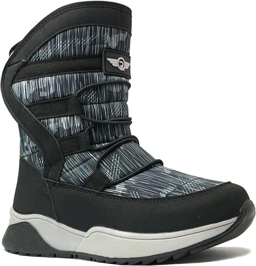 REDVOLUTION Girls Boys Unisex Snow Boots Slip-Resistant Waterpoof Winter Fashion Shoe (Toddler/Li... | Amazon (US)