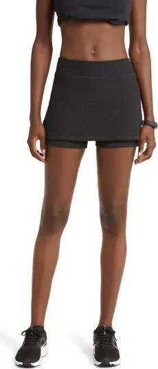 Zella Jacquard Textured Skort | Nordstrom | Nordstrom