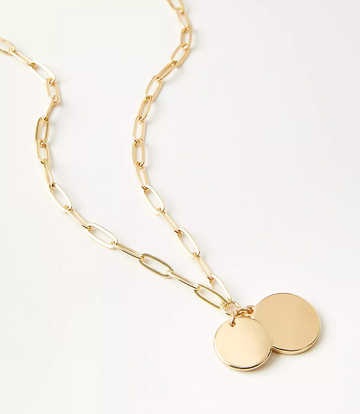 Coin Charm Necklace | LOFT