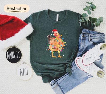 Perfect for ugly Christmas sweater parties for chicken lovers 😍😂 It is on sale and they even have kids sizes. 🐓 

#LTKunder50 #LTKfit #LTKHoliday