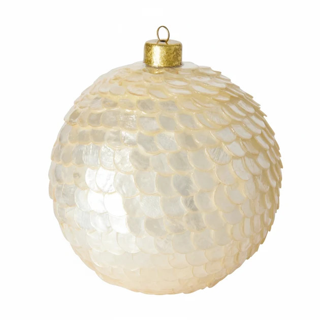 Capiz Scallop Ornament - Set of 2
                  
 {"averageRating":"0","reviewCount":0} | Cailini Coastal