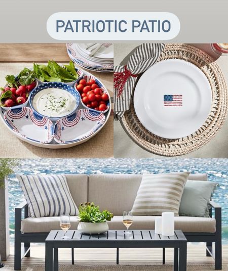 Fourth of July party, patio decor, patriotic tabletop decor

#LTKParties #LTKSeasonal #LTKHome