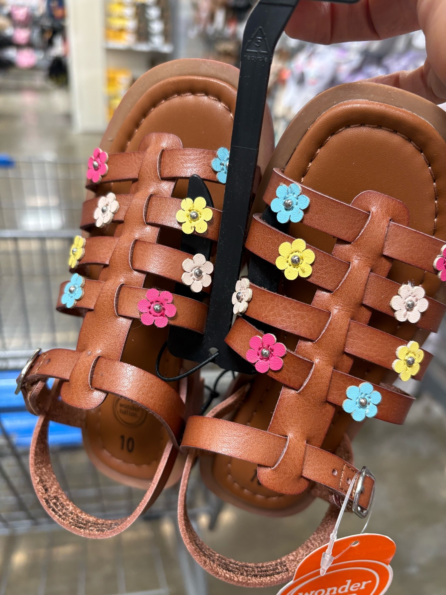 Toddler Girls Floral Faux Leather Fisherman Sandals

These toddler sandals are giving the CUTEST little summer outfit vibes 🤎🌼✨

The Wonder Nation Toddler Girls Floral Faux Leather Fisherman Sandals are a must-see for moms shopping summer shoes! Featuring a sweet floral design on a classic fisherman sandal style, these are the perfect mix of cute, practical, and everyday wearable.

Designed with faux leather, a closed-toe silhouette, and adjustable strap support, these sandals are made for comfort and durability—perfect for playground days, daycare, park trips, vacations, and all-day toddler adventures.

The neutral brown tone makes them easy to pair with dresses, rompers, and everyday outfits while still keeping that soft cottagecore floral touch.

At just $13, these are an affordable toddler girl shoe find that moms will definitely want to grab before they’re gone.

Walmart Deals

#LTKKids #ToddlerGirlStyle #ToddlerSandals #KidsShoes #WalmartFinds #FloralStyle #SummerKidsFashion #MomLife #AffordableKidsClothes #CottagecoreKids

#LTKSeasonal #LTKKids #LTKSaleAlert