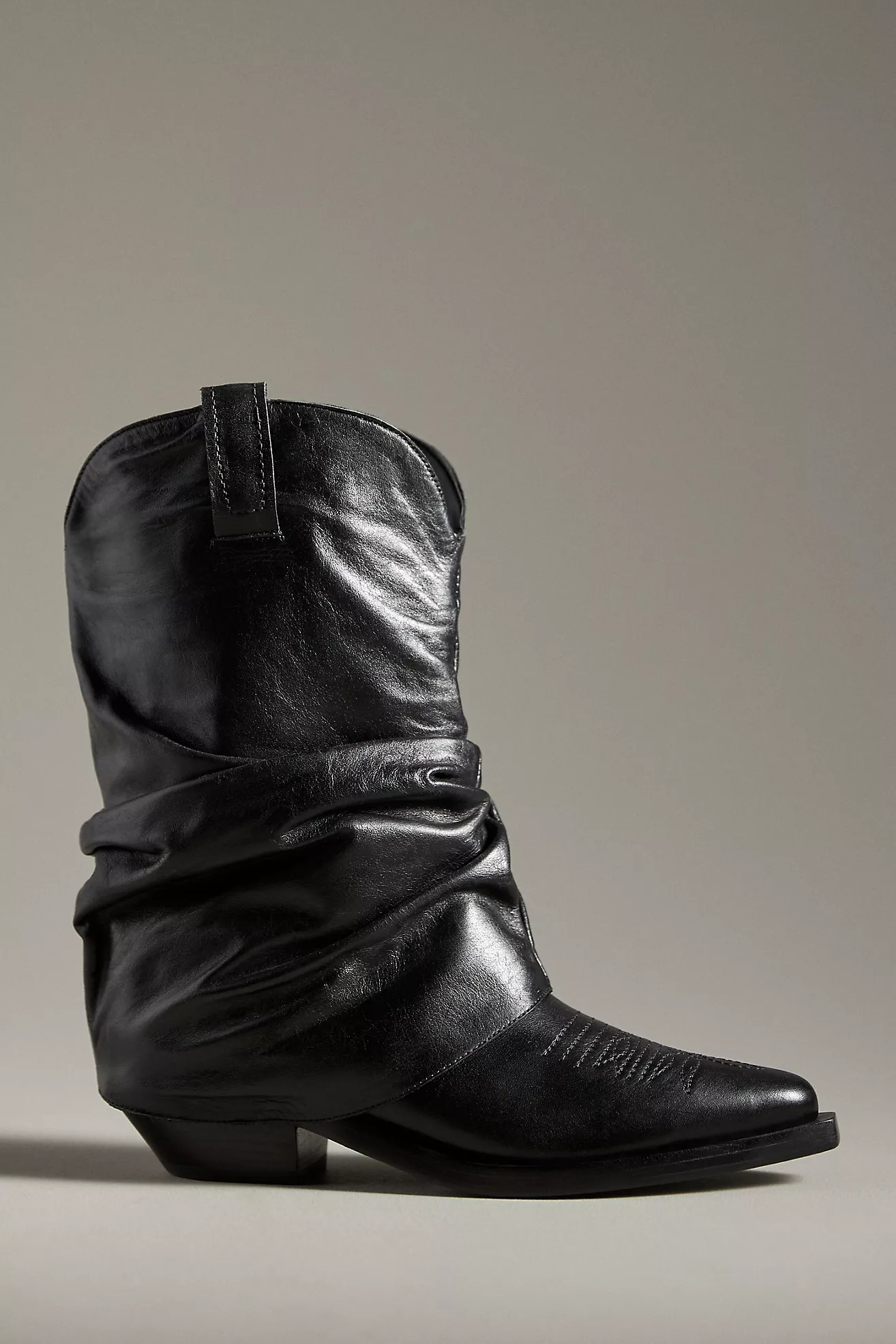 Schutz Zachy Foldover Western Boots | Anthropologie (US)