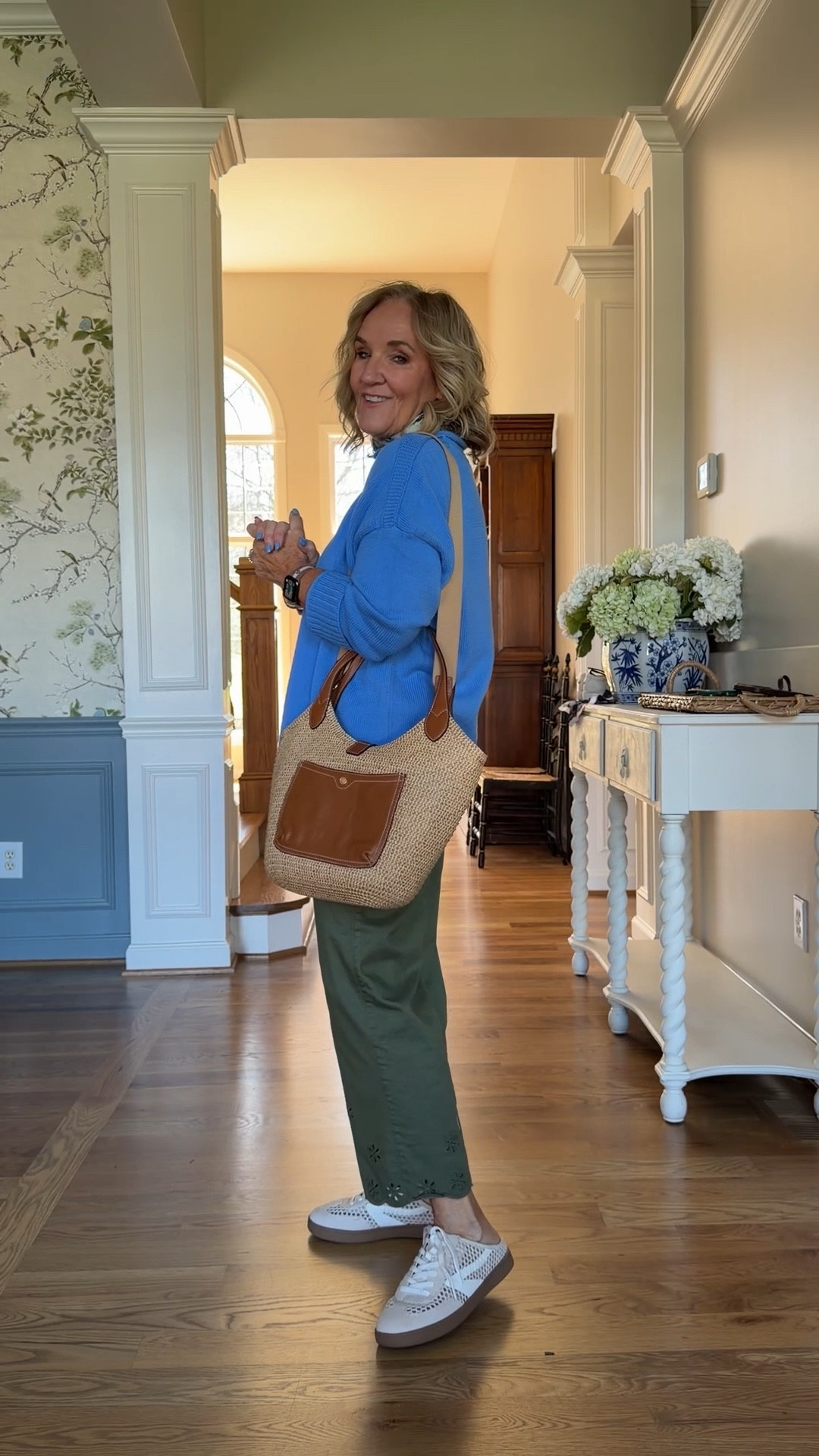 Sweater size large 
Pants size 8 petite 
Another outfit from my sudoku packing capsule 

#LTKOver40 #LTKTravel #LTKSaleAlert