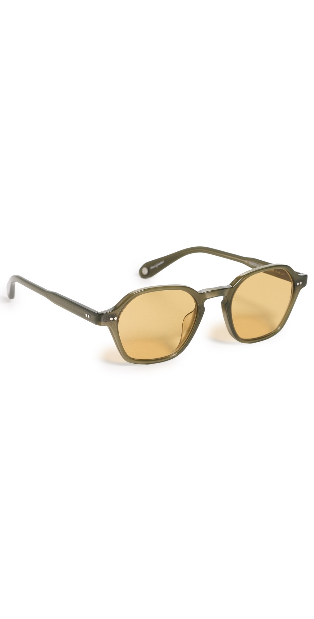GARRETT LEIGHT Temescal Sunglasses Evgrn/Sfpmp One Size | Shopbop