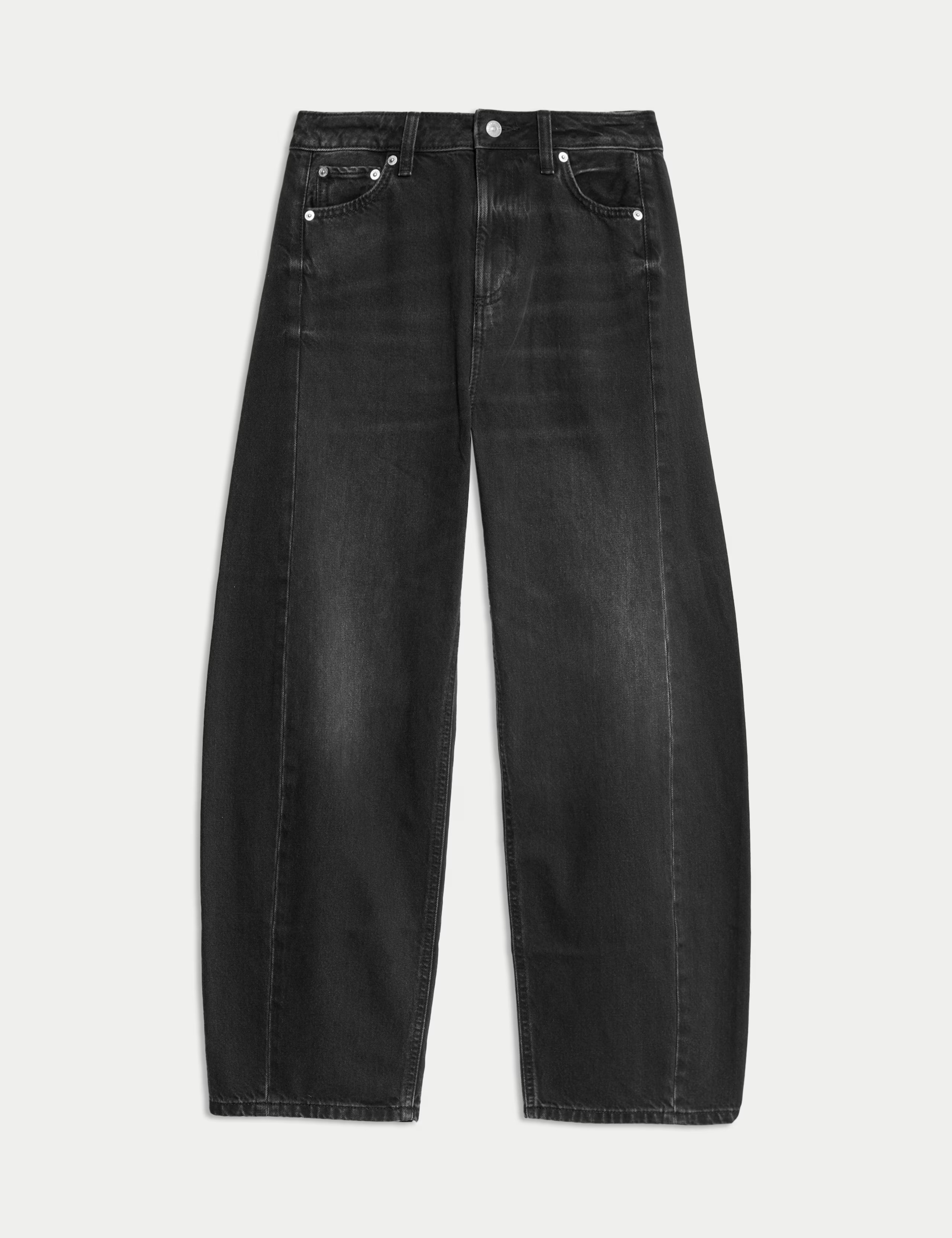 Mid Rise Barrel Jeans | Marks & Spencer (UK)