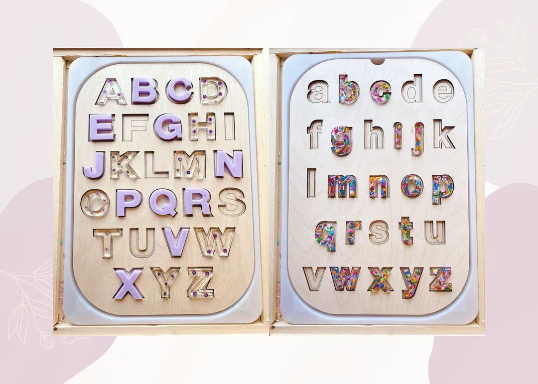Large TROFAST Lid Insert Sensory Table Lid Alphabet - Etsy | Etsy (US)