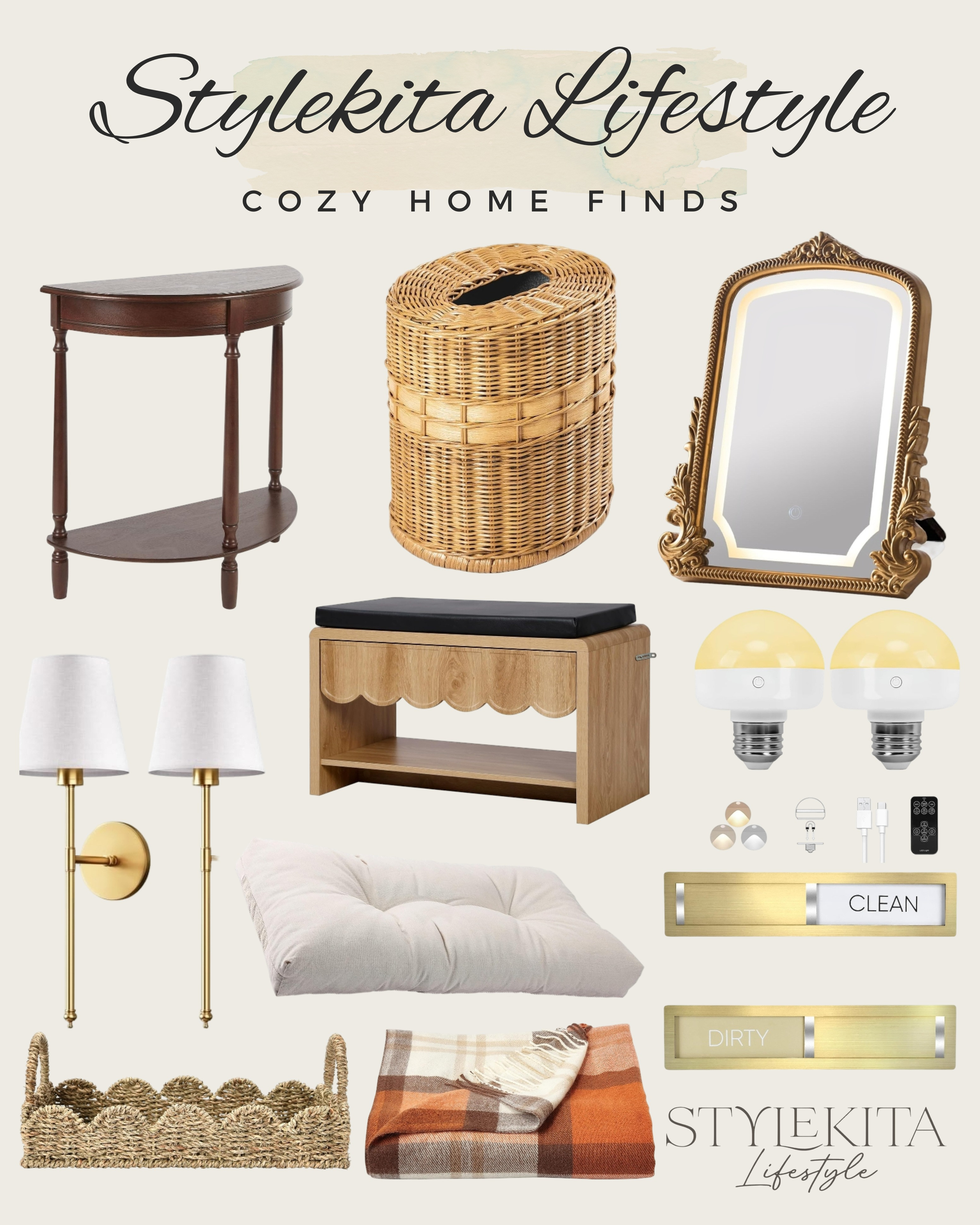 Make your space the ultimate sanctuary with these cozy home finds. From soft textures to warm lighting, these essentials create the perfect inviting atmosphere for relaxing. Tap to shop these must-have home favorites! #CozyHome #HomeDecor #InteriorInspo 

 #LTKHoliday #LTKHome #LTKSaleAlert