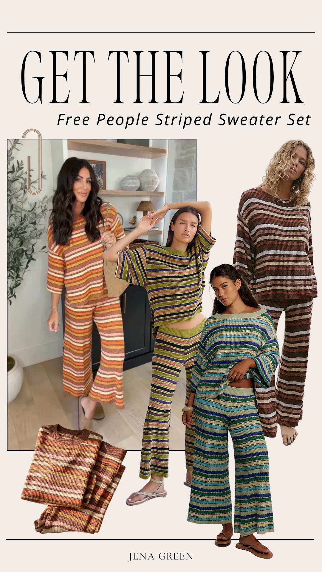 Free people new arrivals. Free people striped sweater set. Free people matching fall set.

#LTKootd #LTKSeasonal #LTKgrwm