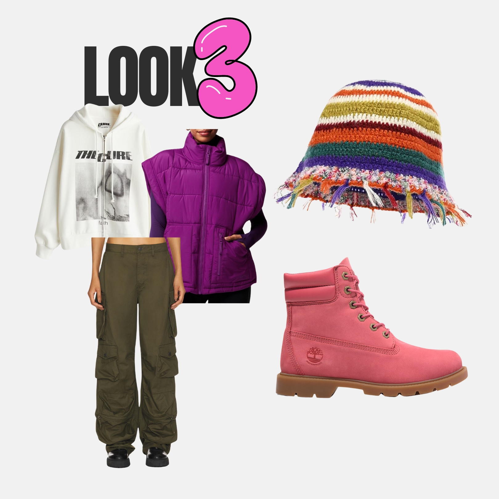 Here’s a peek at some styling work I did for Sanaa! Her style is a mix of streetwear and chic, and she’s ready to step out of her comfort zone. At 5’6” with long legs, pants can be tricky, but cargos and sweats are perfect for her laid-back, construction-work vibe. Inspired by Rihanna, she’s all about mixing casual with sexy for vacation, work, and social events. While she loves brown, black, and pink, we’re exploring new colors that complement her complexion. We’re building full outfits with cute sweats, jackets, bold bags, and gold jewelry—perfect for her upcoming trips to colder spots like New York and Japan. 

#LTKGiftGuide #LTKStyleTip #LTKHoliday