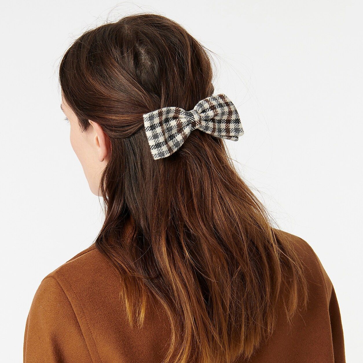 Barrette in plaid wool | J.Crew US